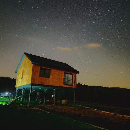 Natur House Beskidy - Dom Z Drzewa Ksiezycowego Z Sauna I Balia Jacuzzi!! Leilighet Slemien Eksteriør bilde