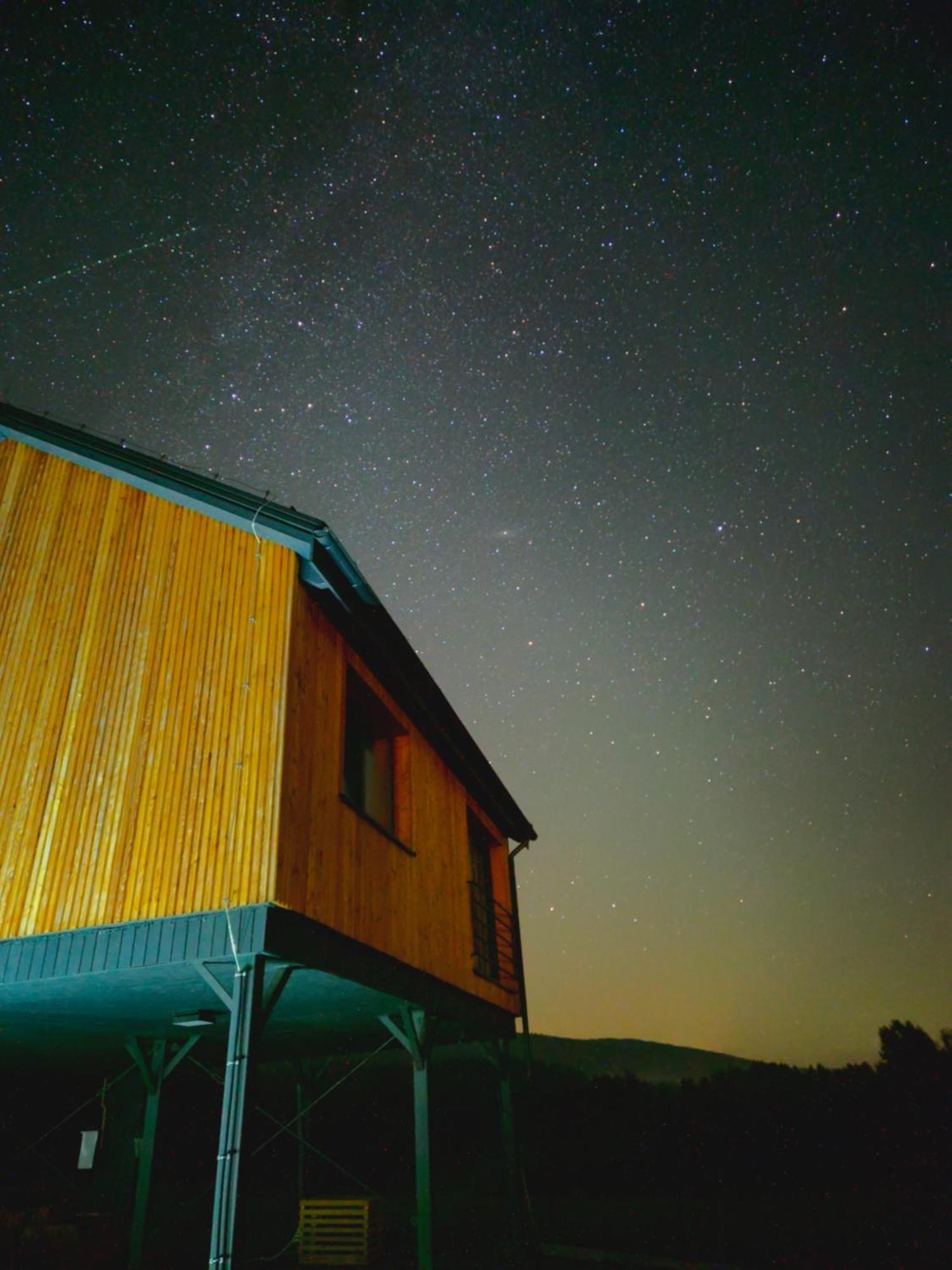 Natur House Beskidy - Dom Z Drzewa Ksiezycowego Z Sauna I Balia Jacuzzi!! Leilighet Slemien Eksteriør bilde